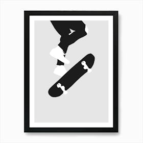 Skateboarder Art Print