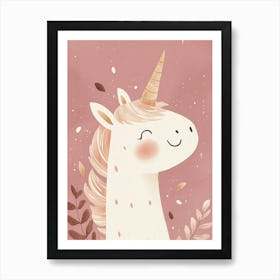 Unicorn, Nursery Wall Art for Kids Art Print