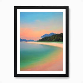 Cenang Beach Langkawi Island Malaysia Monet Style Art Print