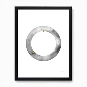 Natural Circles 4 Art Print