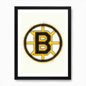 Boston Bruins Art Print