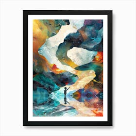 'The Sky Is Blue' 1 Art Print