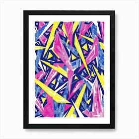 Abstract Geometric Pattern 10 Art Print