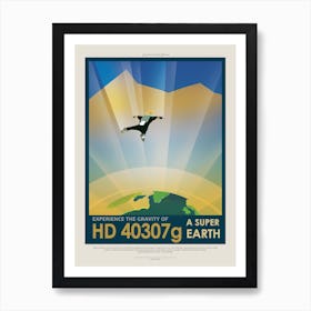 Hd 40307g Nasa Space Poster Art Print