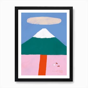 Mont Fuji Art Print