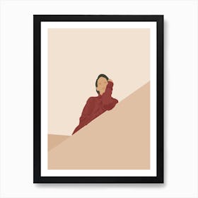 Portrait Of A Woman Art Print