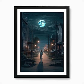 Full Moon 1 Art Print