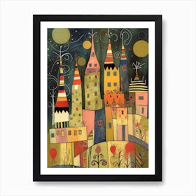 Castles In The Sky Art Print