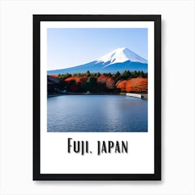 Fuji, Japan Art Print