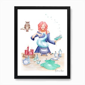 Witches And Potions Art Print