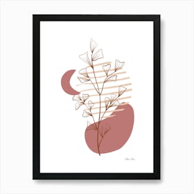 Boho art. Modern art. Harmonious colors. Enduring meaning. American style. Decorate the place. Add a touch of high-level art.36 Art Print