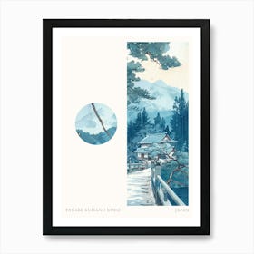 Tanabe Kumano Kodo Japan 1 Cut Out Travel Poster Art Print