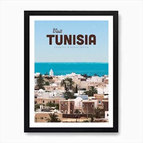 Visit Tunisia Art Print