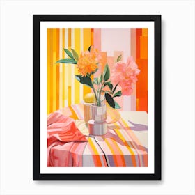 Flower Still Life Painting 3 Art Print