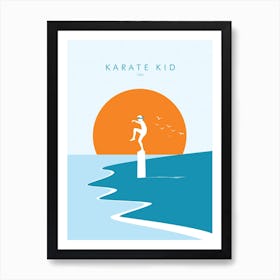Karate Kid Art Print