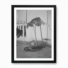 Equipment In Milking House Of Large Dairy, Tom Green County, Texas By Russell Lee Art Print