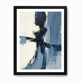 Abstract Of A Woman 1 Art Print