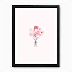 Bunch Of Flowers Art Print