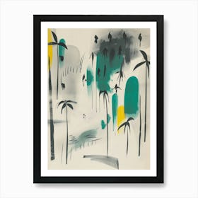 Palm Trees 80 Art Print