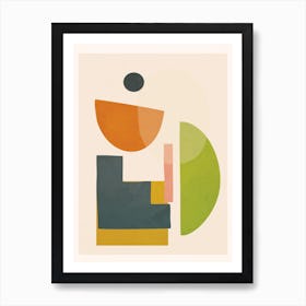 Playful Geometry 01 Art Print