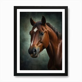 Horse With Mane 1 Art Print