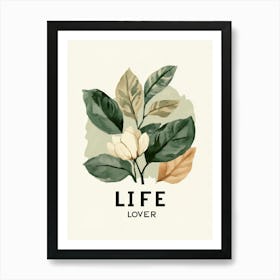 Life Lover No 2 Art Print