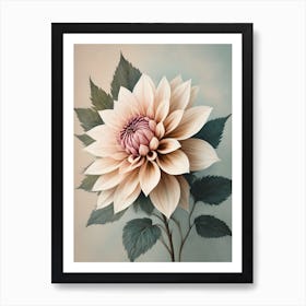 Dahlia 4 Art Print