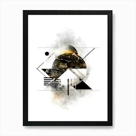 Poster Geometrical Abstraction Illustration Art 02 Art Print