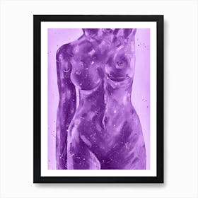 Purple Ivy Art Print