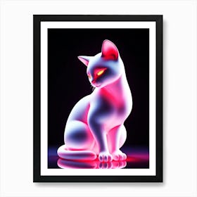 Feline Creative Cat Illustration 65 1 Art Print