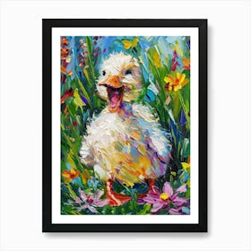 Duckling 8 Art Print