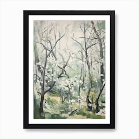 Woods In The Country Side 3 Art Print