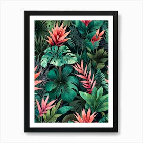 Rainforest Fantasy Art Print