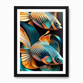 Fishscales Art Print