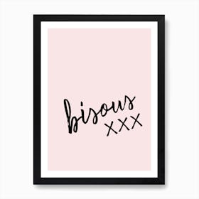 Three Kisses Art Print