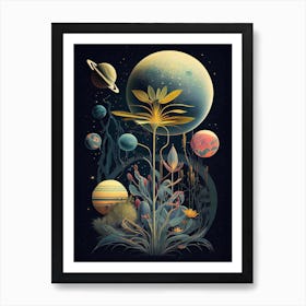 Faraway Botanic Space #1 Art Print