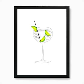 Gin Cocktail Póster