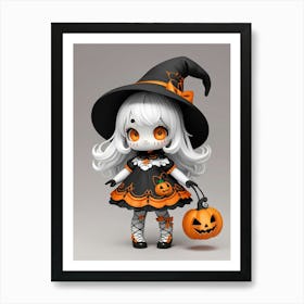 Halloween Witch 10 Art Print