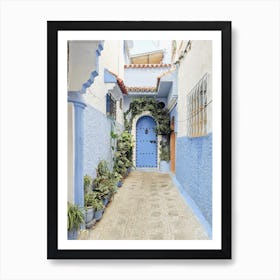 Moroccan Front Door Art Print
