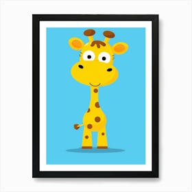 Giraffe 58 Art Print