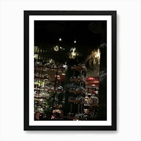 Interior Of A Restaurant Art Print