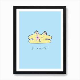 Starcat Art Print