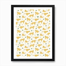 Cheetah Art Print