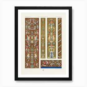 Renaissance Pattern, Albert Racine (22) Art Print