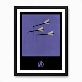 Hawkeye Film Poster Art Print