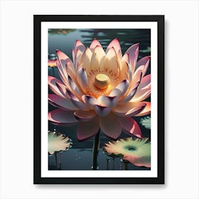 Lotus Flower 8 Art Print