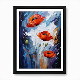 Poppies 5 Art Print