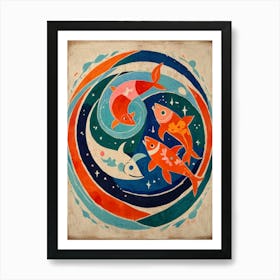 Koi Fish 4 Art Print