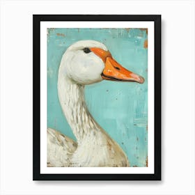 White Goose Poster