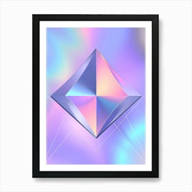 Holographic Diamond Art Print